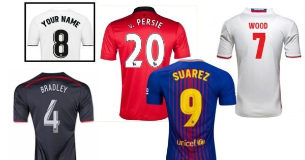 Football Shirt Printing Telford