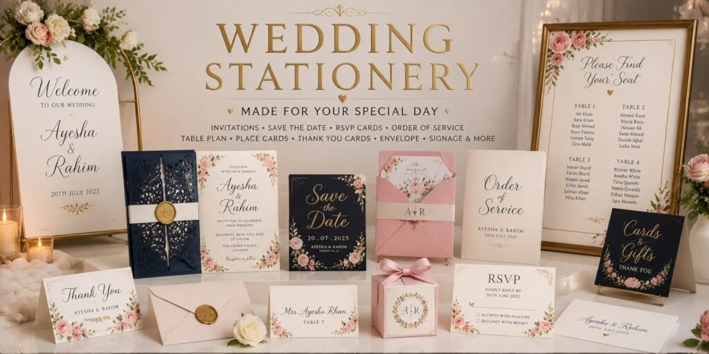 Wedding Stationery Printing Telford