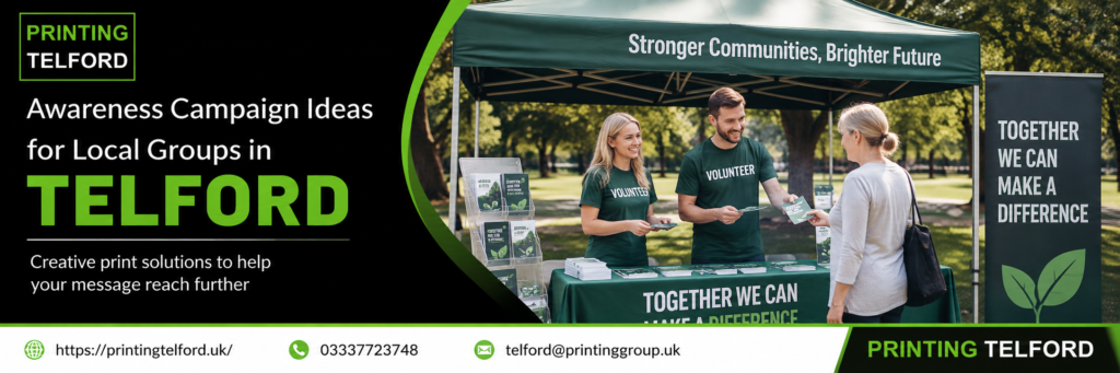 Awareness Campaign Ideas for Local Groups in Telford